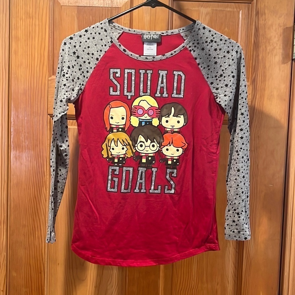 Harry Potter long sleeve squad goals shirt size large (10/12 ).